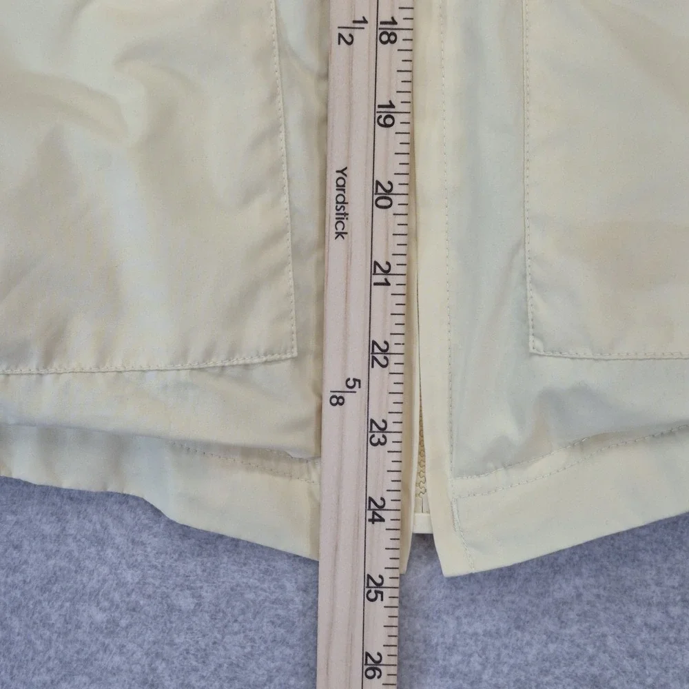Vintage Stussy 8 Ball Jacket Mens M Cream Navy Color block Y2K Streetwear